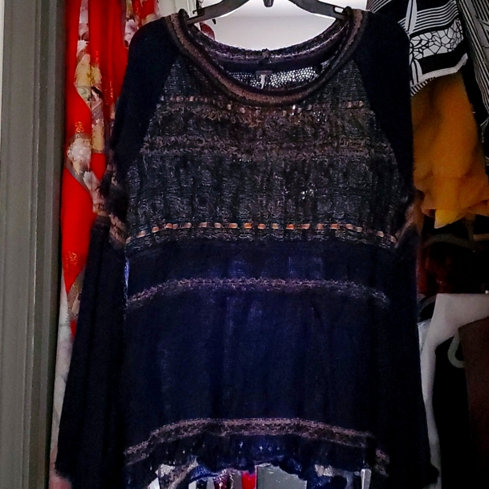 Free people Bell Sleeve Sweater